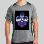 Heather Colorblock Contender ™ Tee Thumbnail