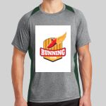 Heather Colorblock Contender ™ Tee Thumbnail