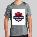 Heather Colorblock Contender ™ Tee Thumbnail