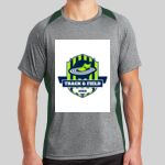 Heather Colorblock Contender ™ Tee Thumbnail