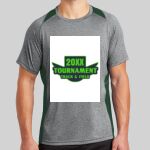Heather Colorblock Contender ™ Tee Thumbnail