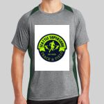 Heather Colorblock Contender ™ Tee Thumbnail