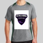 Heather Colorblock Contender ™ Tee Thumbnail