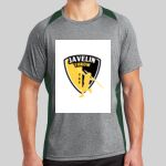 Heather Colorblock Contender ™ Tee Thumbnail