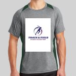 Heather Colorblock Contender ™ Tee Thumbnail