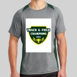 Heather Colorblock Contender ™ Tee Thumbnail