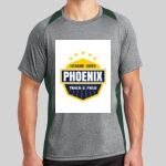 Heather Colorblock Contender ™ Tee Thumbnail