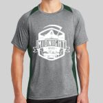 Heather Colorblock Contender ™ Tee Thumbnail