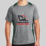 Heather Colorblock Contender ™ Tee Thumbnail