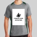 Heather Colorblock Contender ™ Tee Thumbnail