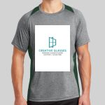 Heather Colorblock Contender ™ Tee Thumbnail