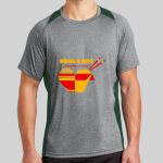 Heather Colorblock Contender ™ Tee Thumbnail