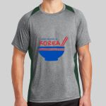 Heather Colorblock Contender ™ Tee Thumbnail