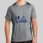 Heather Colorblock Contender ™ Tee Thumbnail