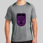 Heather Colorblock Contender ™ Tee Thumbnail