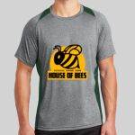 Heather Colorblock Contender ™ Tee Thumbnail