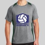 Heather Colorblock Contender ™ Tee Thumbnail