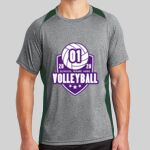 Heather Colorblock Contender ™ Tee Thumbnail