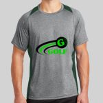 Heather Colorblock Contender ™ Tee Thumbnail