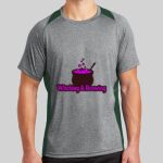 Heather Colorblock Contender ™ Tee Thumbnail