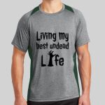 Heather Colorblock Contender ™ Tee Thumbnail