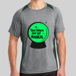 Heather Colorblock Contender ™ Tee Thumbnail