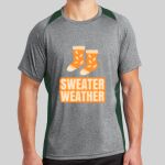 Heather Colorblock Contender ™ Tee Thumbnail