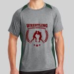 Heather Colorblock Contender ™ Tee Thumbnail