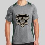 Heather Colorblock Contender ™ Tee Thumbnail