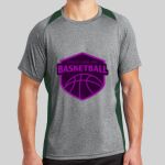 Heather Colorblock Contender ™ Tee Thumbnail