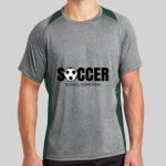 Heather Colorblock Contender ™ Tee Thumbnail