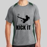 Heather Colorblock Contender ™ Tee Thumbnail