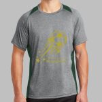 Heather Colorblock Contender ™ Tee Thumbnail