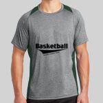 Heather Colorblock Contender ™ Tee Thumbnail