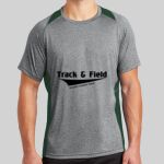 Heather Colorblock Contender ™ Tee Thumbnail