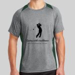 Heather Colorblock Contender ™ Tee Thumbnail