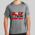 Heather Colorblock Contender ™ Tee Thumbnail