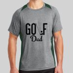 Heather Colorblock Contender ™ Tee Thumbnail