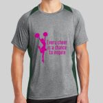 Heather Colorblock Contender ™ Tee Thumbnail