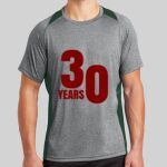 Heather Colorblock Contender ™ Tee Thumbnail