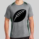 Heather Colorblock Contender ™ Tee Thumbnail
