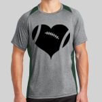 Heather Colorblock Contender ™ Tee Thumbnail