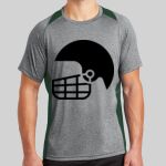 Heather Colorblock Contender ™ Tee Thumbnail