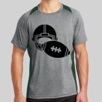 Heather Colorblock Contender ™ Tee Thumbnail