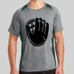 Heather Colorblock Contender ™ Tee Thumbnail