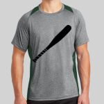 Heather Colorblock Contender ™ Tee Thumbnail