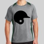 Heather Colorblock Contender ™ Tee Thumbnail