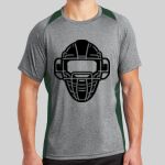 Heather Colorblock Contender ™ Tee Thumbnail