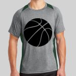 Heather Colorblock Contender ™ Tee Thumbnail