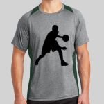 Heather Colorblock Contender ™ Tee Thumbnail